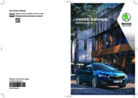 Skoda Octavia - Owners Manual 2020 EN-4